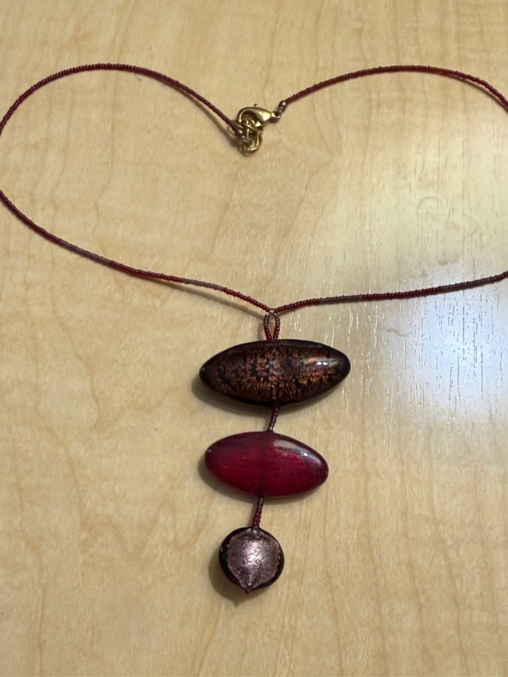 Red necklace